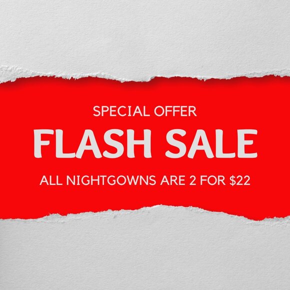 Floral Nightgown - Women's 8/10 - Picture 2 of 5